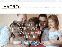 Tablet Screenshot of hacro.org.uk